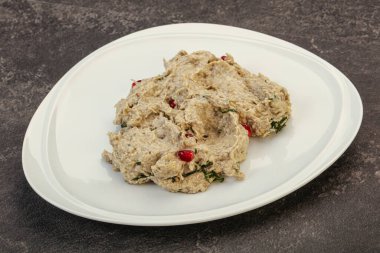 Vagan diyeti - granet tohumlu patlıcan mutabal