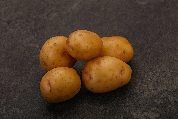 Bébé Frais Cru Jeune Tas Pommes Terre — Photo