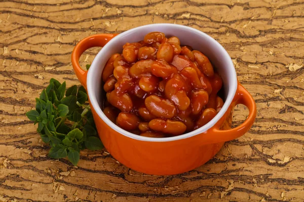 Rim Assado Com Molho Tomate Tigela — Fotografia de Stock