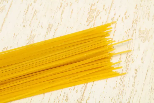 Espaguetis Crudos Secos Listos Para Jugar Bolos — Foto de Stock