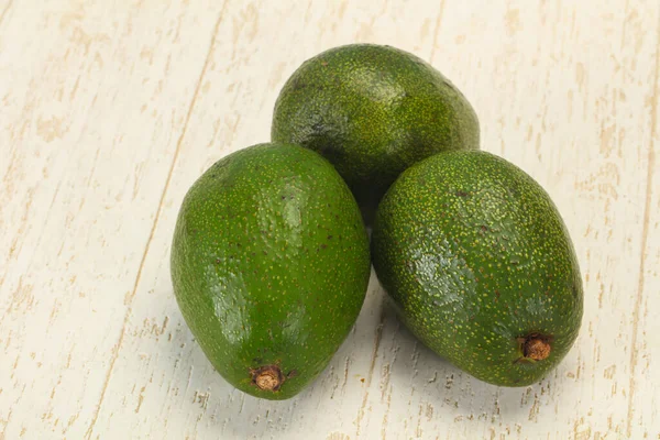 Mogen Grön Kost Avokado Superfood För Vegan — Stockfoto