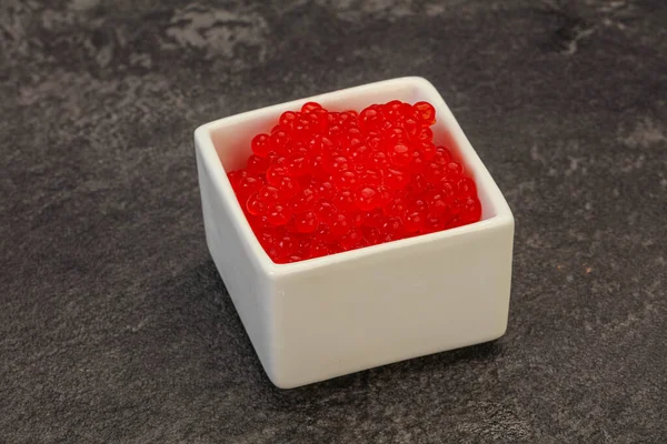 Caviar Salmón Rojo Lujo Bowl — Foto de Stock