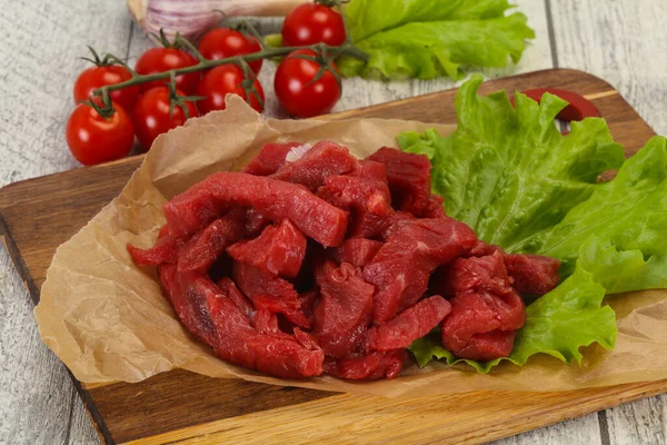 익히기 잘게썬 쇠고기 — 스톡 사진