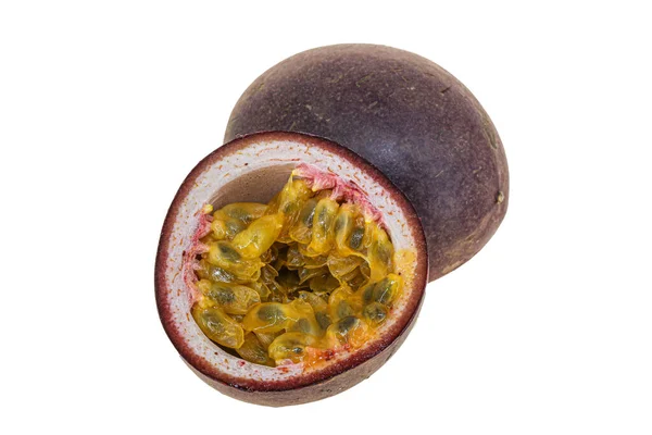 Owoce Tropikalnej Pasji Świeże Słodkie Smaczne Dojrzałe — Zdjęcie stockowe