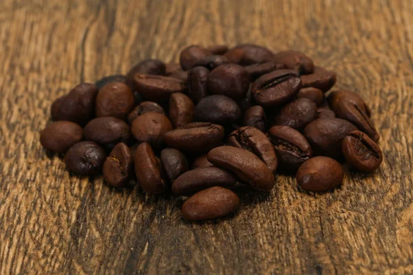 Grãos Café Torrados Prontos Para Cozinhar — Fotografia de Stock