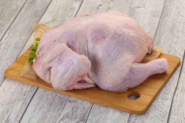 Syrové Chutné Kuře Připravené Vaření — Stock fotografie