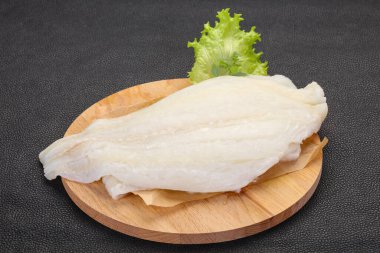 Ham pisi balığı fileto yemek pişirmek için hazır