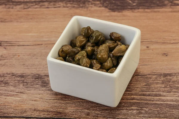 Tasty Marinated Capers Bowl — Stock Photo, Image