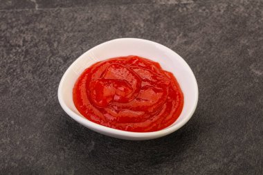 Meksika acılı acı biber sosu kasede