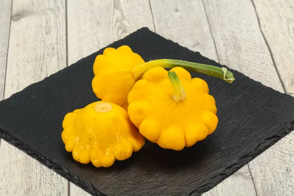 Verse Rijpe Patisson Klaar Koken — Stockfoto