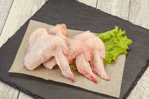 Rohe Chicken Wings Zum Kochen Bereit — Stockfoto