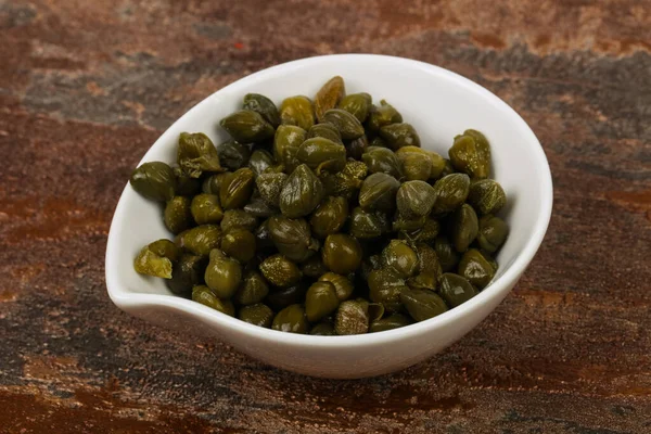 Marinated Capers Bowl — Stock Photo, Image