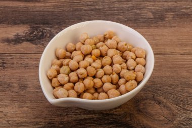 Vejetaryen mutfağı - doğal kuru nohut yığını