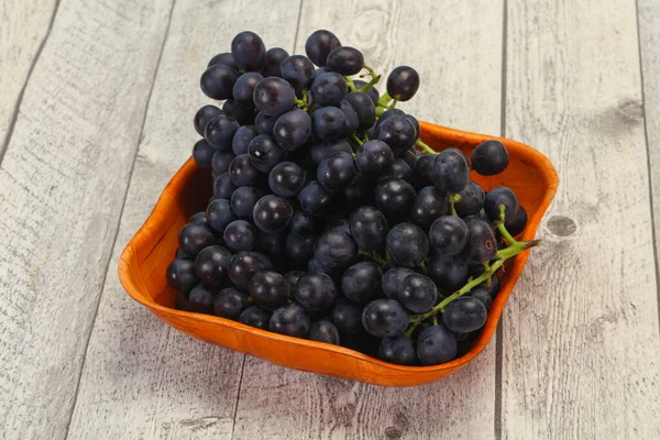 Frische Reife Süße Rote Trauben Zweig — Stockfoto