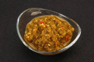 Kasede biberli yeşil baharatlı sos.