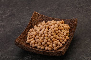 Vejetaryen mutfağı - doğal kuru nohut yığını