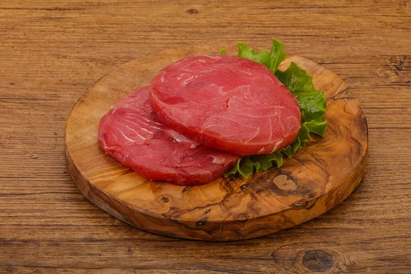 Bife Atum Cru Para Grelha — Fotografia de Stock