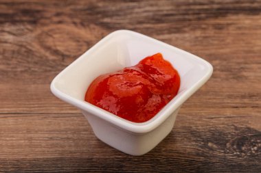 Meksika acılı acı biber sosu kasede