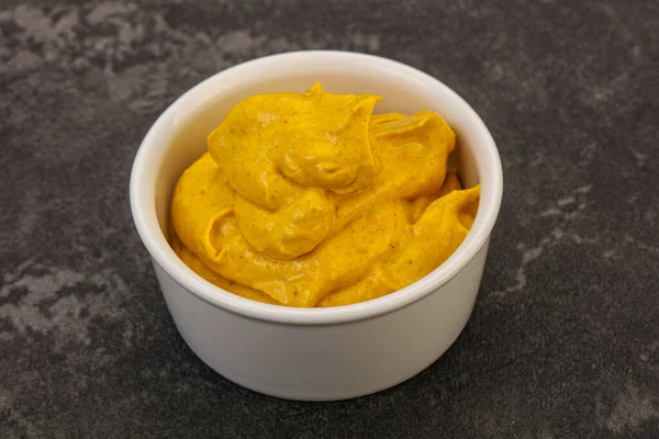 Asiatisches Aroma Curry Sauce Der Schüssel — Stockfoto