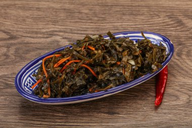 Havuçlu ve susamlı yosun kabağı.