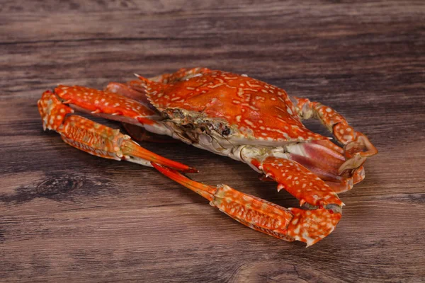 Délicieux Crabe Bouilli Prêt Manger — Photo