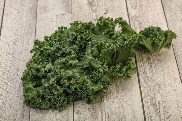 Vagan Keuken Verse Groene Cale Cabbage Leaf — Stockfoto