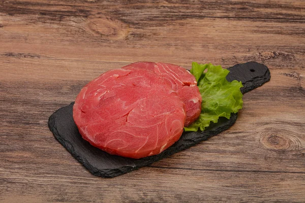 Raw Tuna Fish Steak Grill — Stock Photo, Image