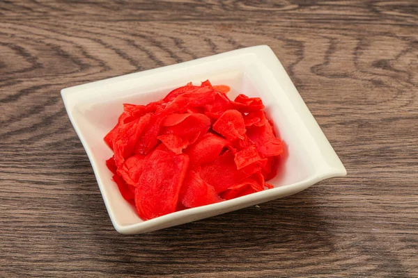 Cocina Asiática Adobada Raíz Jengibre Bowl — Foto de Stock