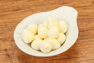 Doğal lezzetli bebek Kasede mozarella peyniri