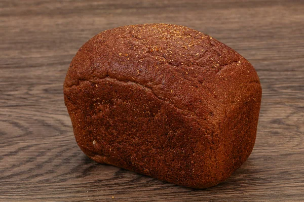 Alimentos Dietéticos Saudáveis Pão Preto Grão — Fotografia de Stock