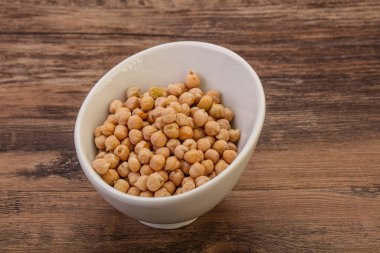 Vejetaryen mutfağı - doğal kuru nohut yığını