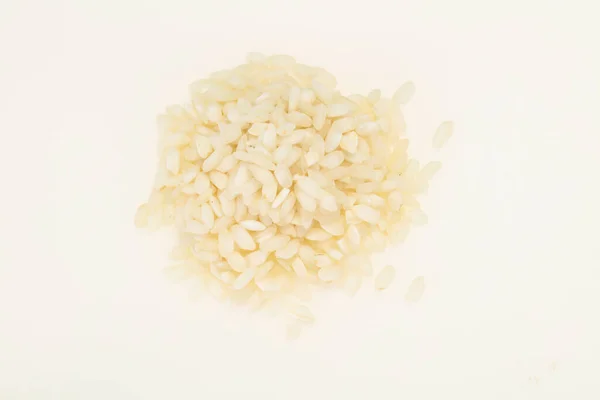 Rauwe Arborio Rijst Voor Italiaanse Risotto — Stockfoto