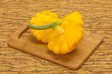 Taze veranda pişirmeye hazır.