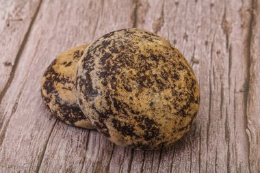 Tatlı ve lezzetli Rus zencefilli çörek yığını