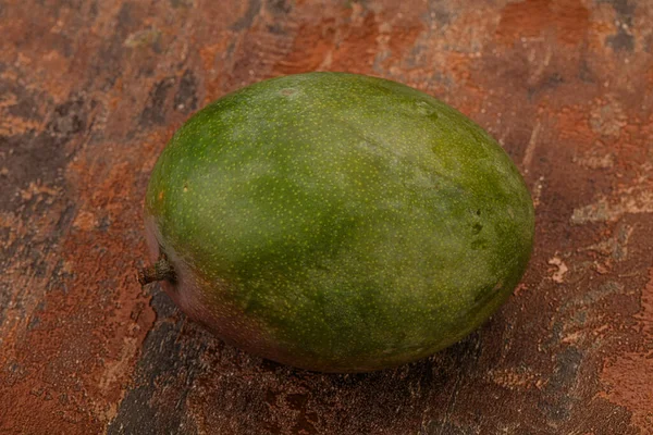 Fruta Tropical Manga Saborosa Doce Verde — Fotografia de Stock