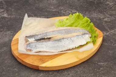 Salata yapraklı fileto.