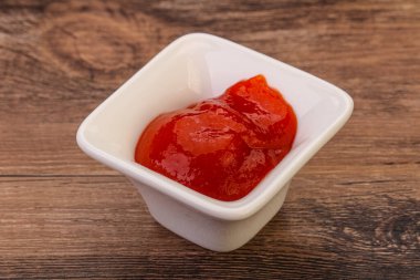 Meksika acılı acı biber sosu kasede