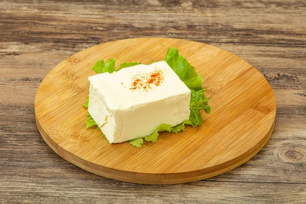 Queso Lácteo Feta Blando Tradicional Griego —  Fotos de Stock