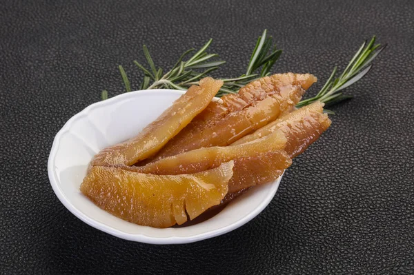 Kavanozda havyar turşusu.