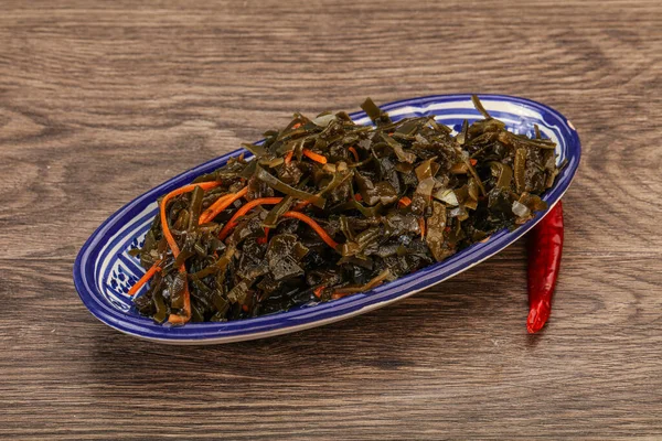 Havuçlu ve susamlı yosun kabağı.