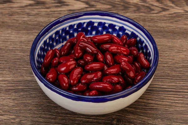 Rood Gebakken Nier Kom Met Saus — Stockfoto