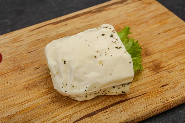 Izgara Için Naneli Yunan Halloumi Peyniri — Stok fotoğraf