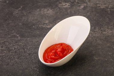 Meksika acılı acı biber sosu kasede