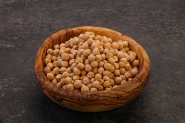 Vejetaryen mutfağı - doğal kuru nohut yığını