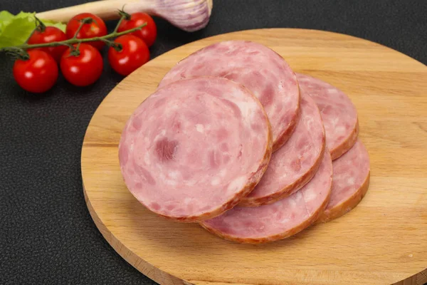 Naturschinken Aus Schweinefleisch — Stockfoto