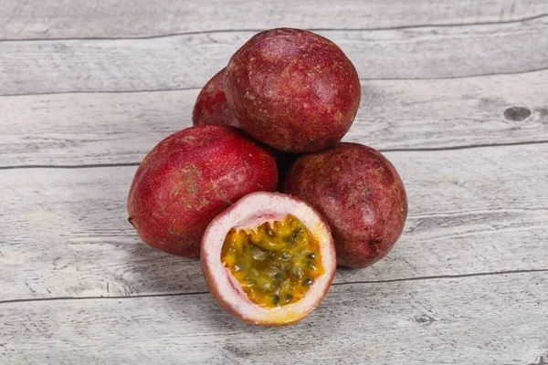 Delicous Édes Egzotikus Passion Fruit Maracuya — Stock Fotó