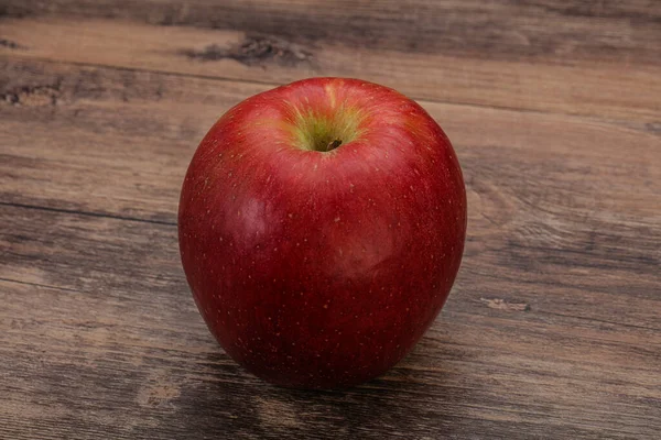 Único Vermelho Doce Saboroso Fruta Maçã — Fotografia de Stock