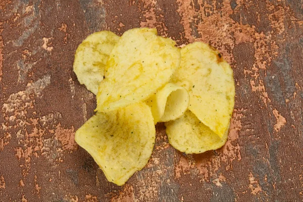 Batata Natural Yuong Batatas Salgadas Amontoado — Fotografia de Stock
