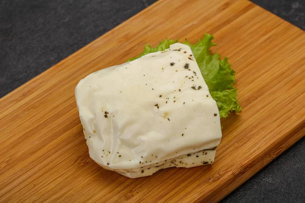 Izgara Için Naneli Yunan Halloumi Peyniri — Stok fotoğraf