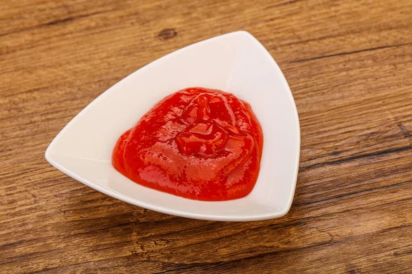 Mexikanska Varm Chili Sriracha Sås Skålen — Stockfoto